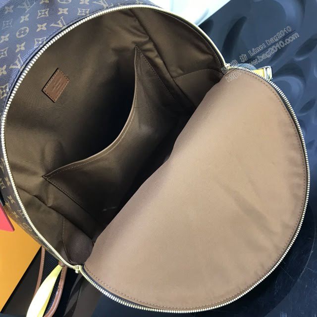 LV包包 LV新款雙肩包 M56853 新款Backpack小花背包 LV雙肩後背包  ydh3669